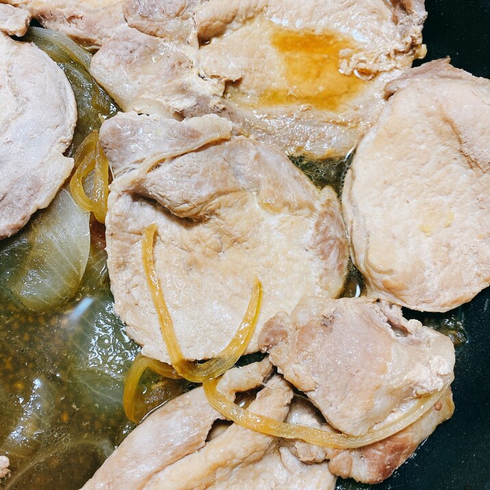 柔らか豚の生姜焼き